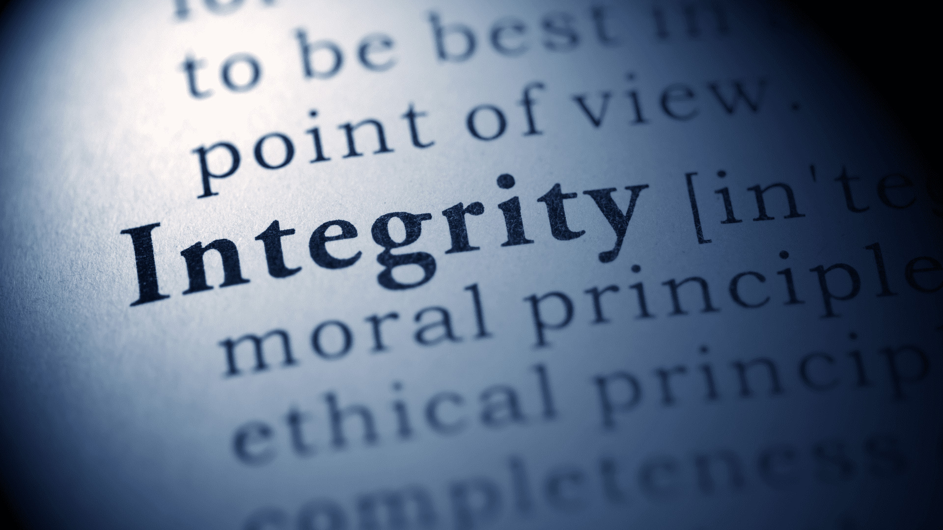 Afidence - Integrity and social responsibility