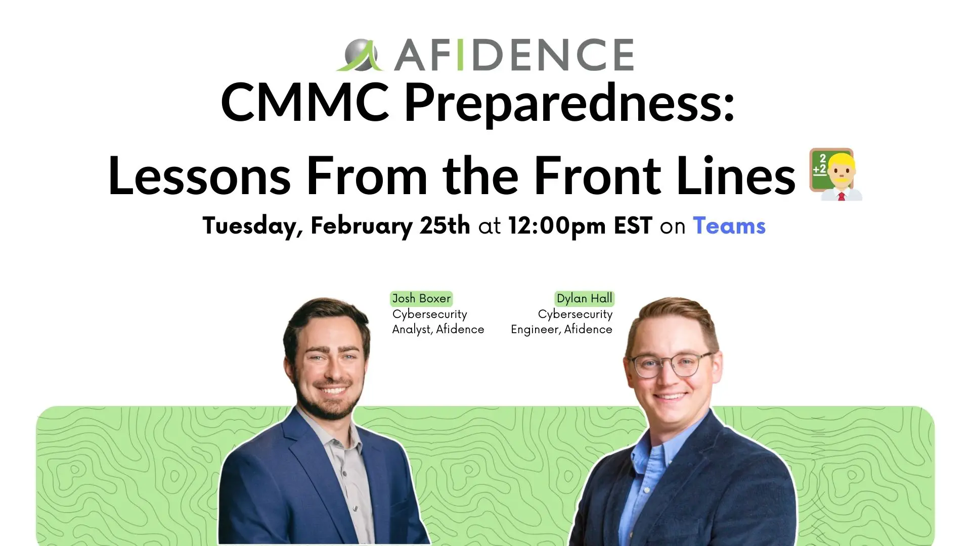CMMC Preparedness - Afidence CMMC Preparedness - Afidence
