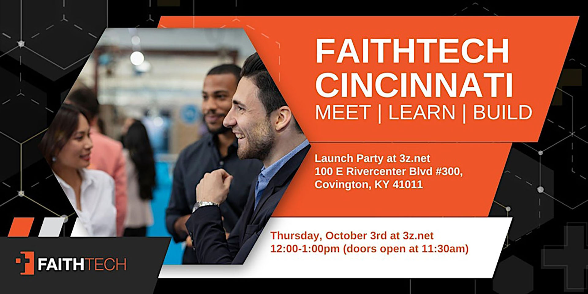 FaithTech Cincinnati Launch event full